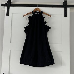 Free People Low Back Dress with Bow Detail